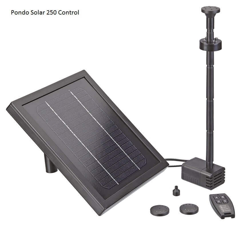 Fontaine solaire pour bassin PONTEC Pondo Solar