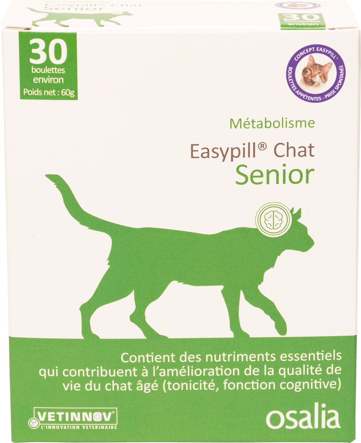EASYPILL SENIOR - Complemento alimentar mineral para gato sénior