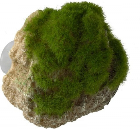 Roca con musgo Aqua Della Moss Stone Decoración para acuario 12x9,5x10,5cm