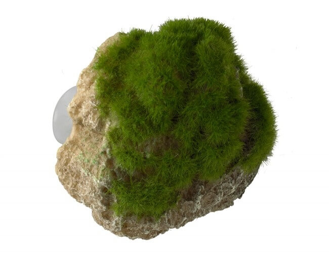 Roca con musgo Aqua Della Moss Stone Decoración para acuario 12x9,5x10,5cm