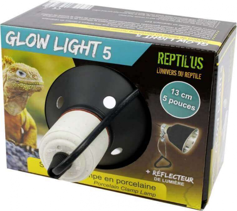 Lámpara de cerámica Reptil'us
