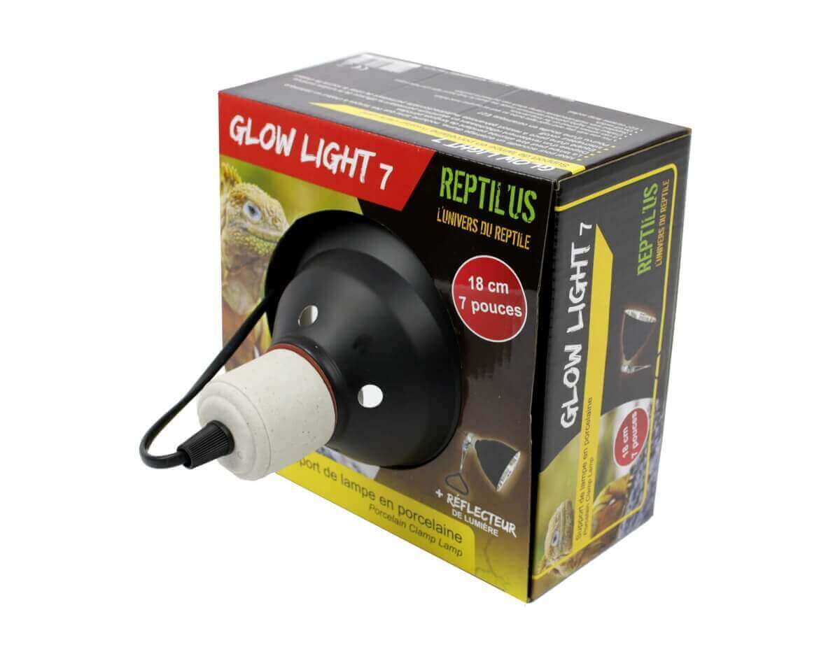 Suporte de lâmpada para terrário Reptilus Glow Light