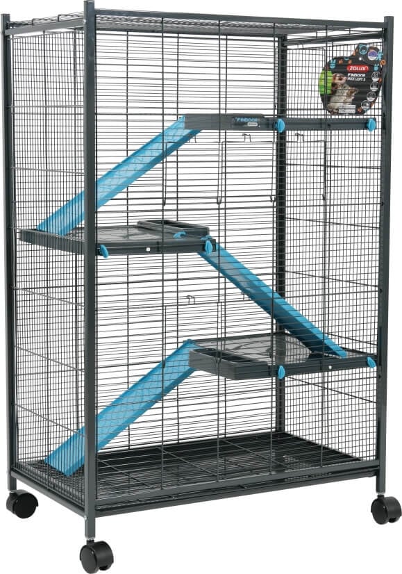 Indoor Maxi Loft 2 Cage for Rats, Chinchillas and Ferrets - Rat cages