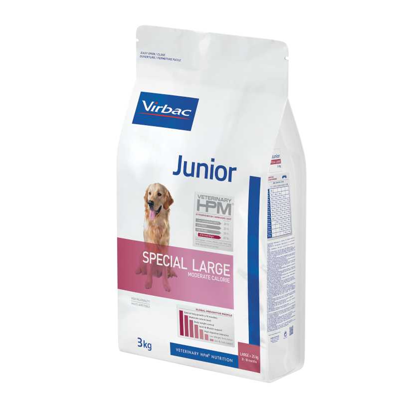 VIRBAC Veterinary HPM JUNIOR Special Large per cuccioli di taglia grande