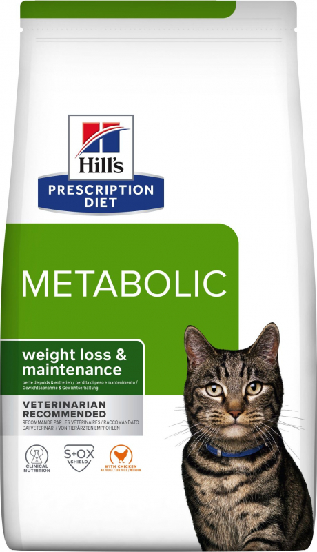 HILL'S Prescription Diet Metabolic ração para Gato de Frango