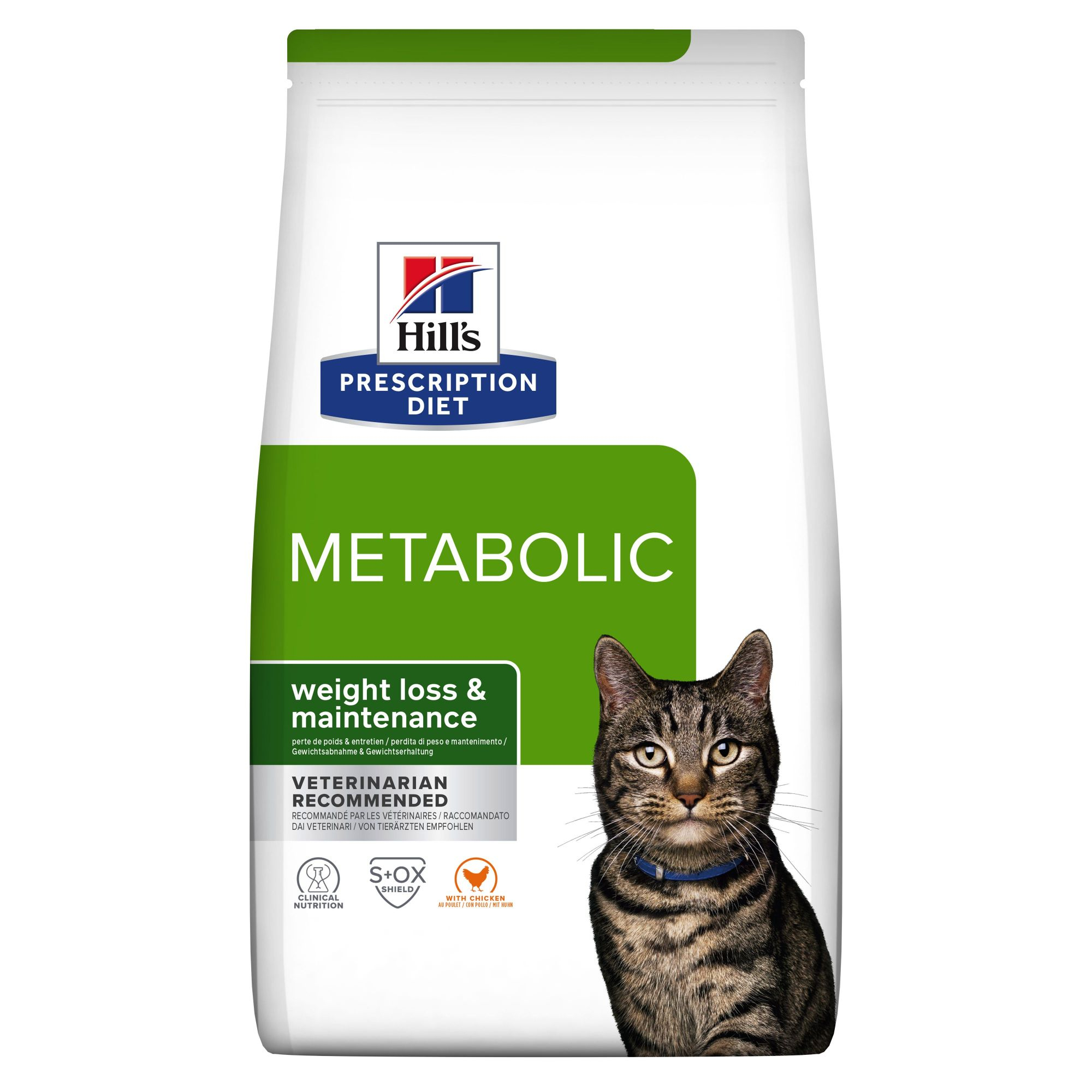 HILL'S Prescription Diet Metabolic ração para Gato de Frango