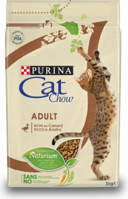 Cat Chow Adult Pour Chat Riche En Canard