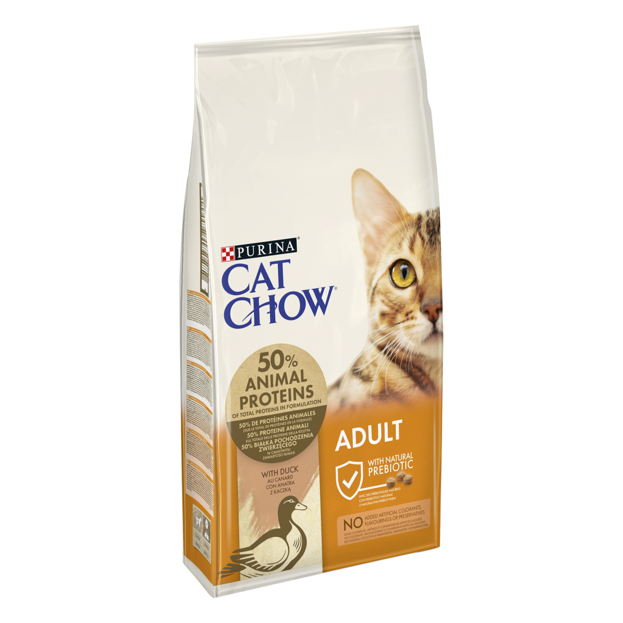 CAT CHOW ADULT - met eend