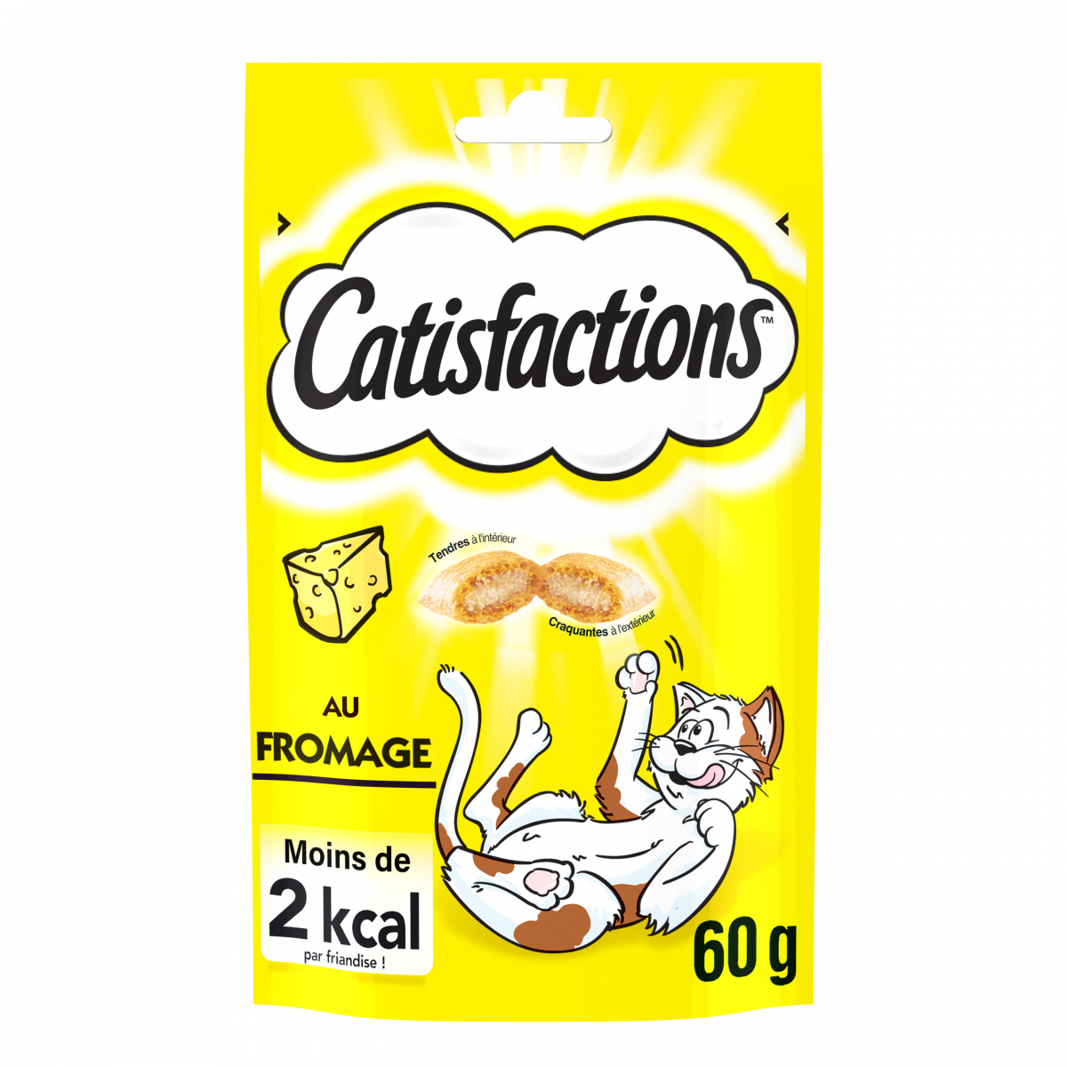 Friandises Catisfactions au Fromage pour chat et chaton