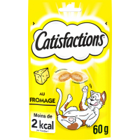 Catisfactions snacks met kaas voor katten en kittens