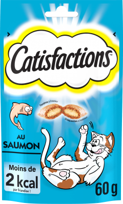 Catisfactions Friandises au saumon pour chat et chaton