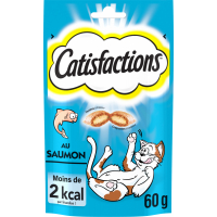 Catisfactions Snacks de salmón para gatos y gatitos