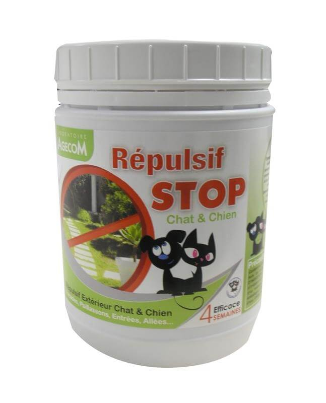 Repelente Stop perros y gatos granulados de exterior