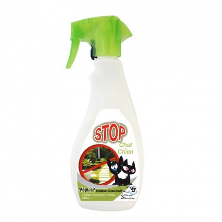 Repellent Stop für Katzen und Hunde im Freien Spray