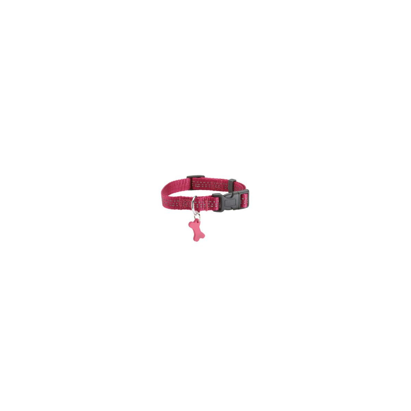 reflektierendes Halsband SAFE in pink