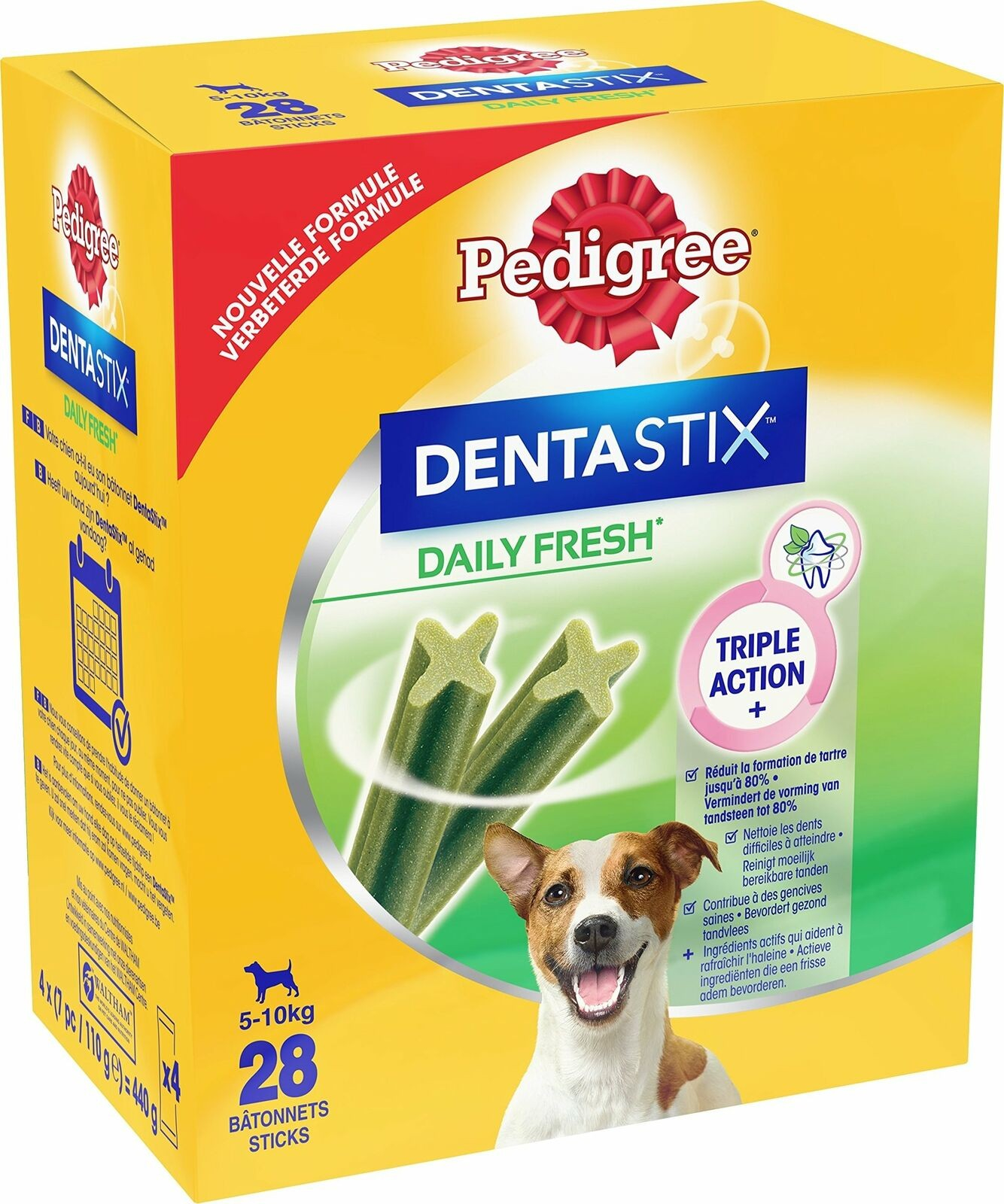 PEDIGREE DENTASTIX FRESH Stick dental para perros pequeños