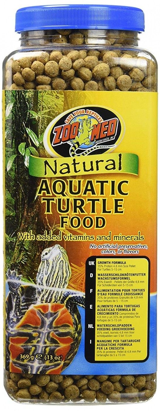 Zoomed Growth Formula Alimento natural para tartaruga de água