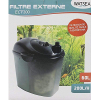 Filtro externo compacto WATSEA ECF 200