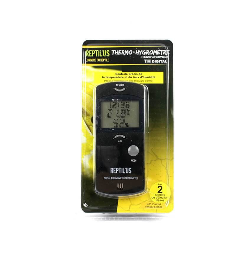 Termômetro - Higrômetro digital TH DIGITAL Reptil'us