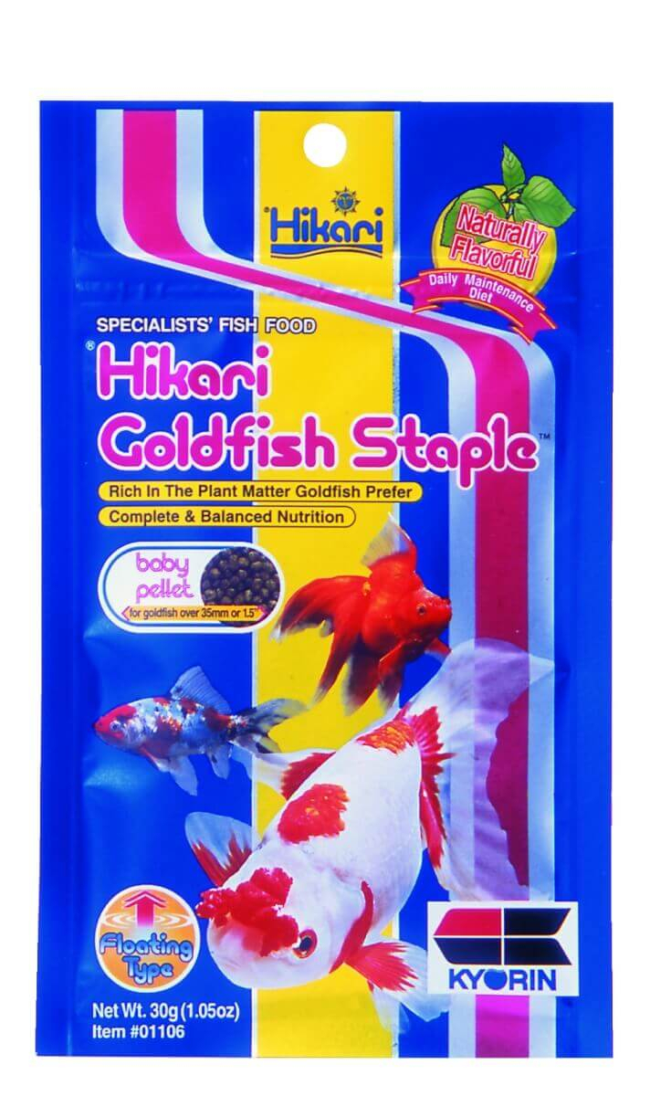 Nourriture poissons d'eau froide HIKARI - STAPLE GOLDFISH BABY (2 conditionnements)