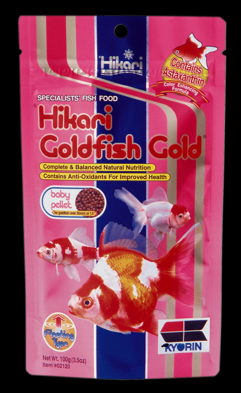 Nourriture poissons d'eau froide HIKARI - GOLD GOLDFISH BABY (2 conditionnements)
