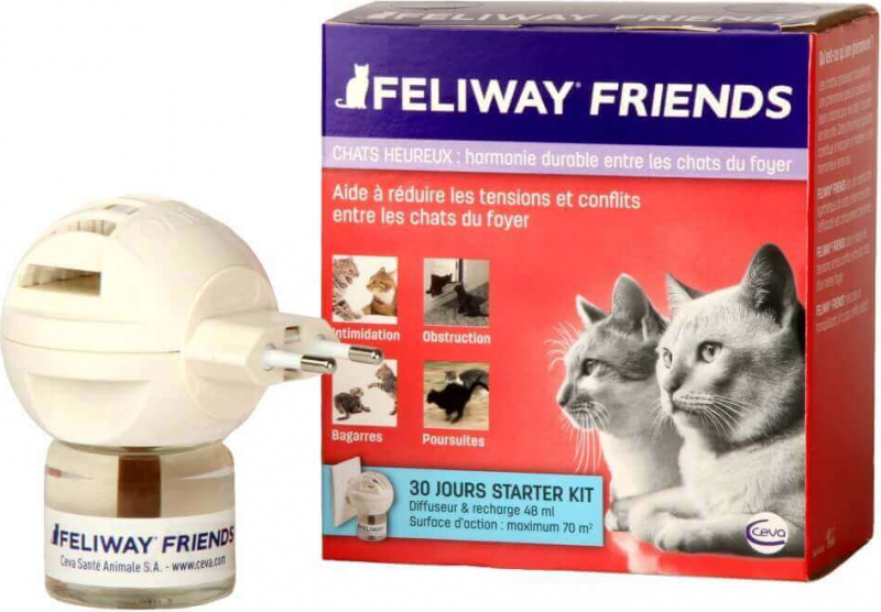 Feliway Friends Diffuseur Facilite La Cohabitation Entre Chats