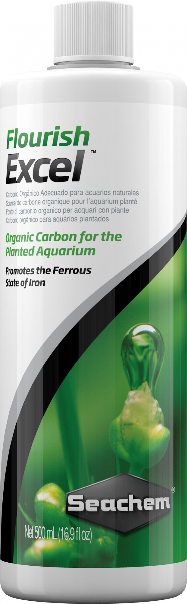 Carbono líquido Flourish Excel Fertilizante para plantas de aquário