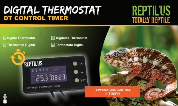 DT Control Timer Termostato Reptil'us