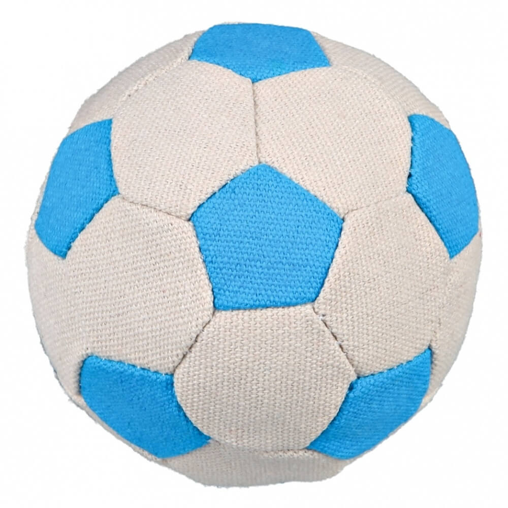 Bola de futebol em tela