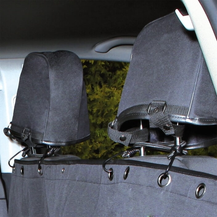 Protezione per sedili auto 1,45 x 1,60 cm nero
