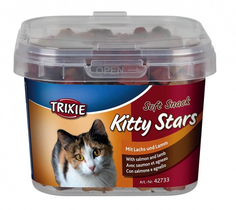Soft Snack Kitty Stars de cordero y de salmón