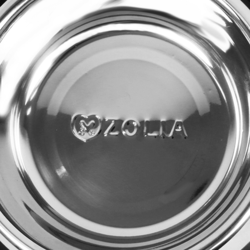 Comedero negro antideslizante ZOLIA Perly - varios tamños disponibles
