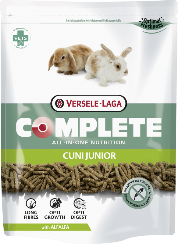 Versele Laga Complete Cuni Junior jeune lapin (nain) de 6 à 8 mois