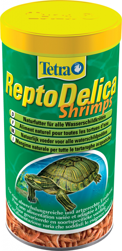 Tetra ReptoDelica Shrimps Aliment naturel pour toutes les tortues d'eau