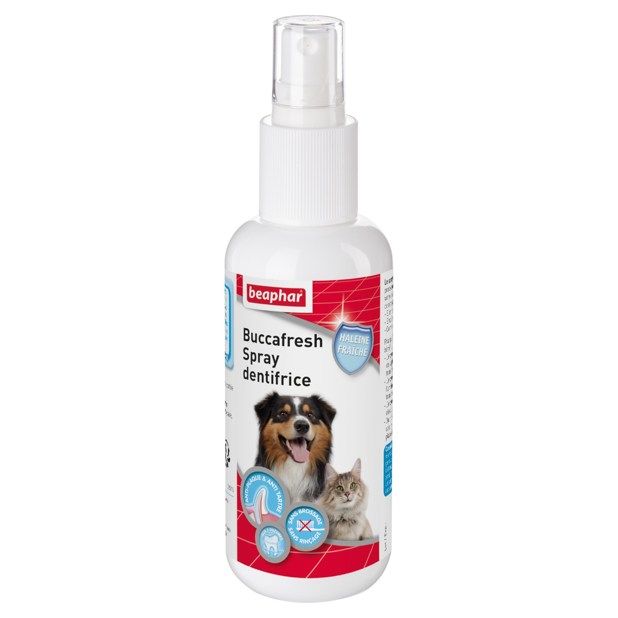 Spray dentífrico para cães e gatos Buccafres Beaphar
