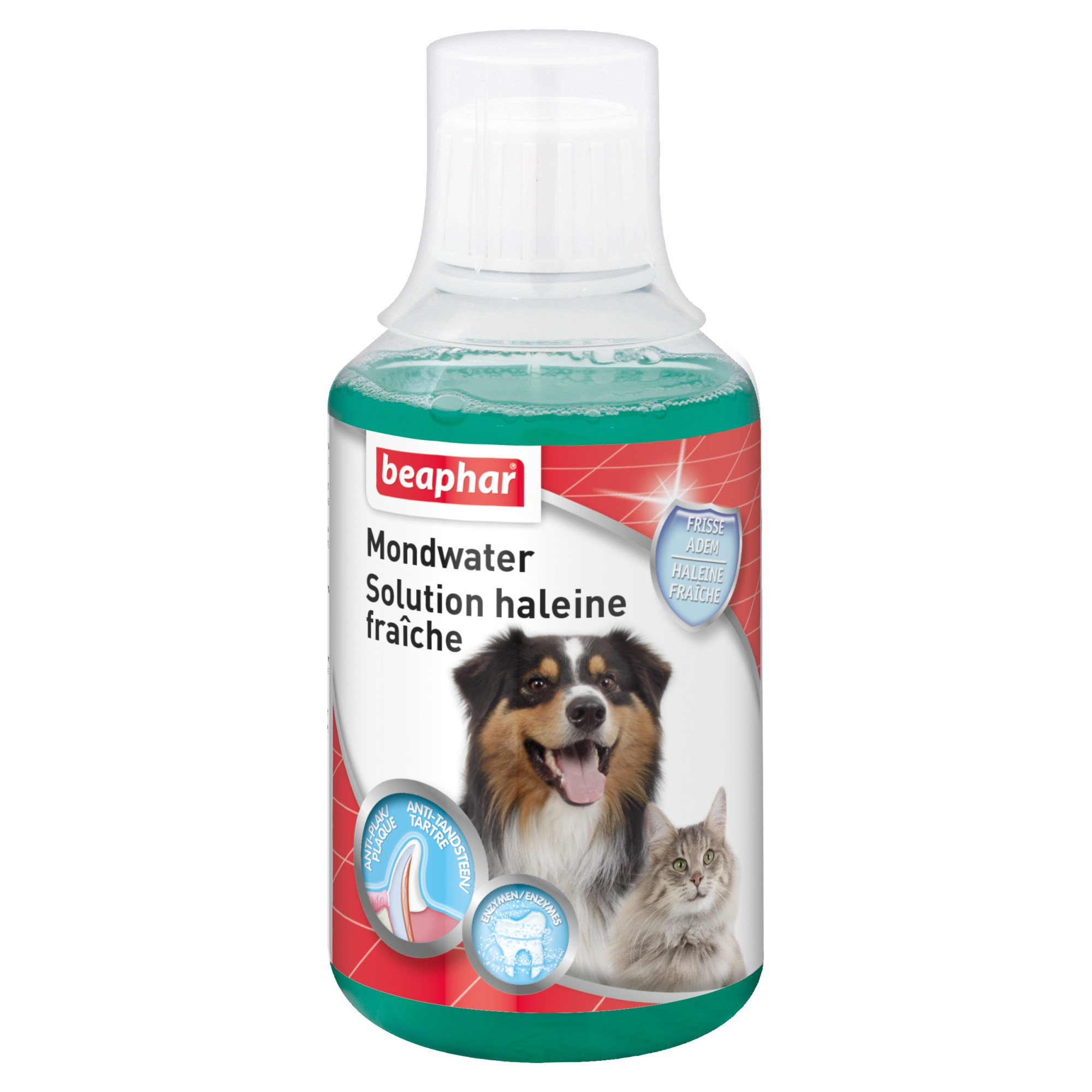 Solução hálito fresco fácil de usar para cães e gatos