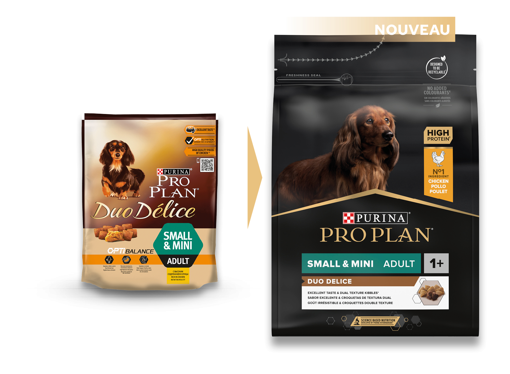 PRO PLAN Duo Délice Small Adult mit Huhn