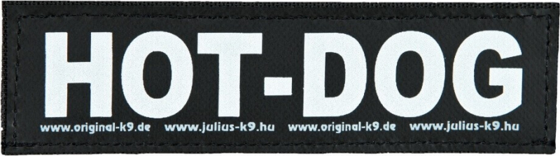 Stickers Velcro Julius-K9 en tailles S et L