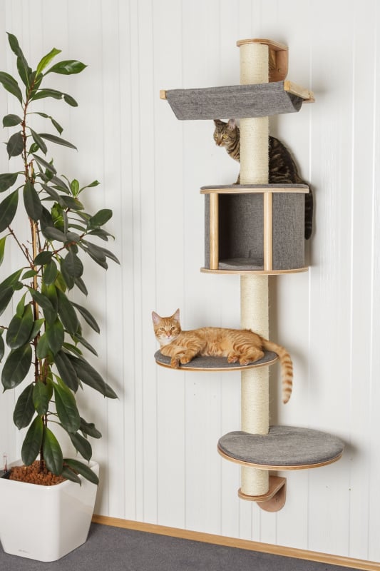 Rascador de pared para gatos - 168 cm - Dolomit Tofana