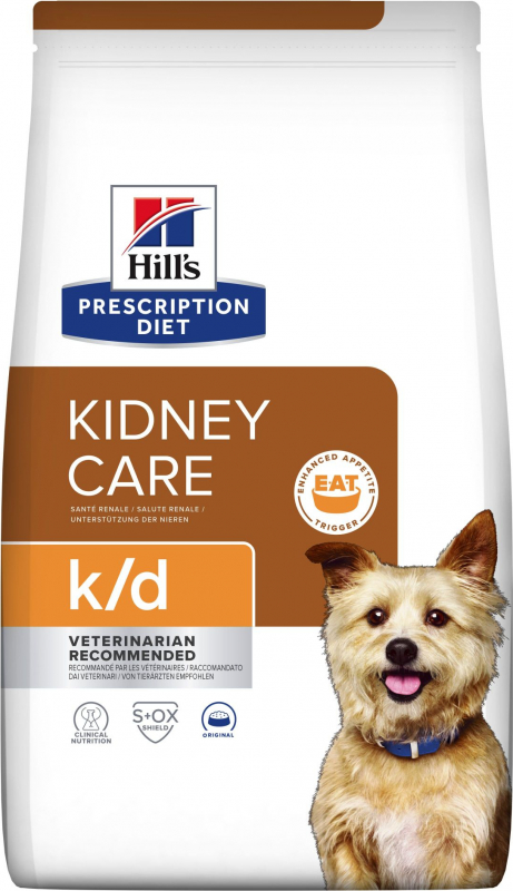 HILL'S Prescription Diet K/D Kidney Care pour chien adulte