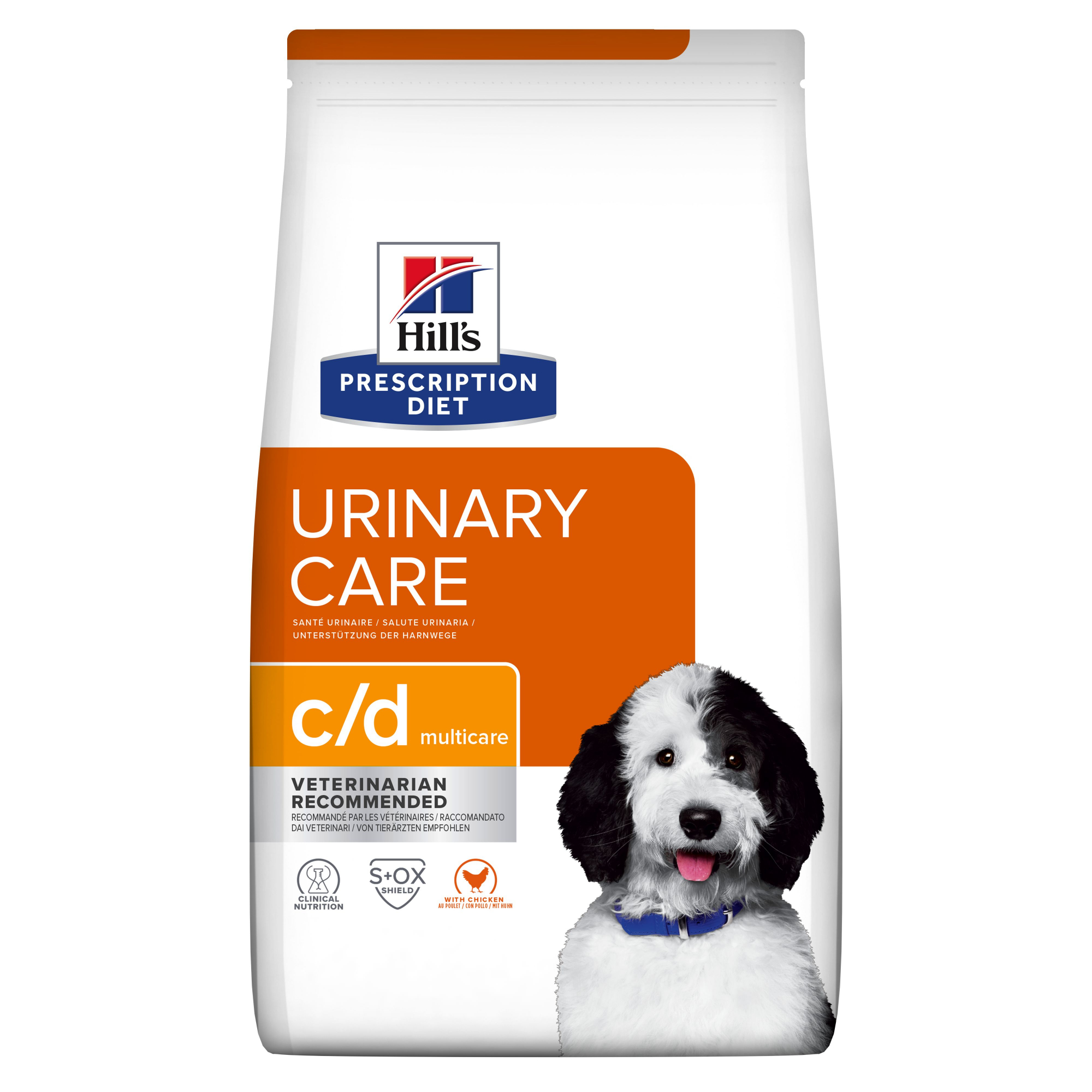 HILL'S Prescription Diet C/D urinary Multicare pour chien adulte