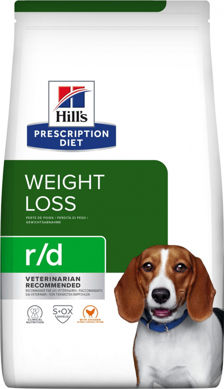 Slumber Flyve drage flamme HILL'S Prescription Diet R/D Weight Reduction für übergewichtige oder  diabetische ausgewachsene Hunde