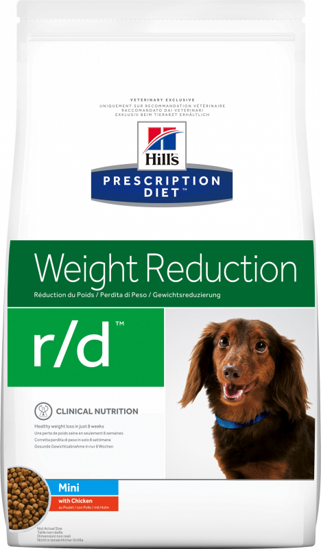 HILL'S Prescription Diet R/D Weight Reduction MINI pour chien de petite taille