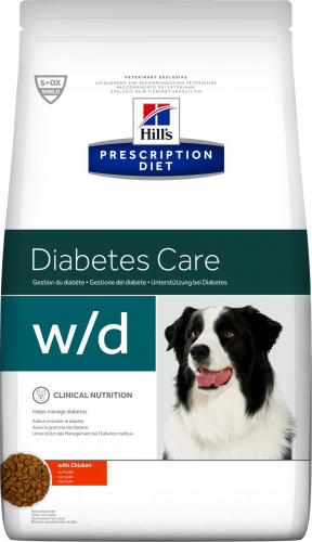 HILLu0027S Prescription Diet W/D Diabete Care pour chien adulte