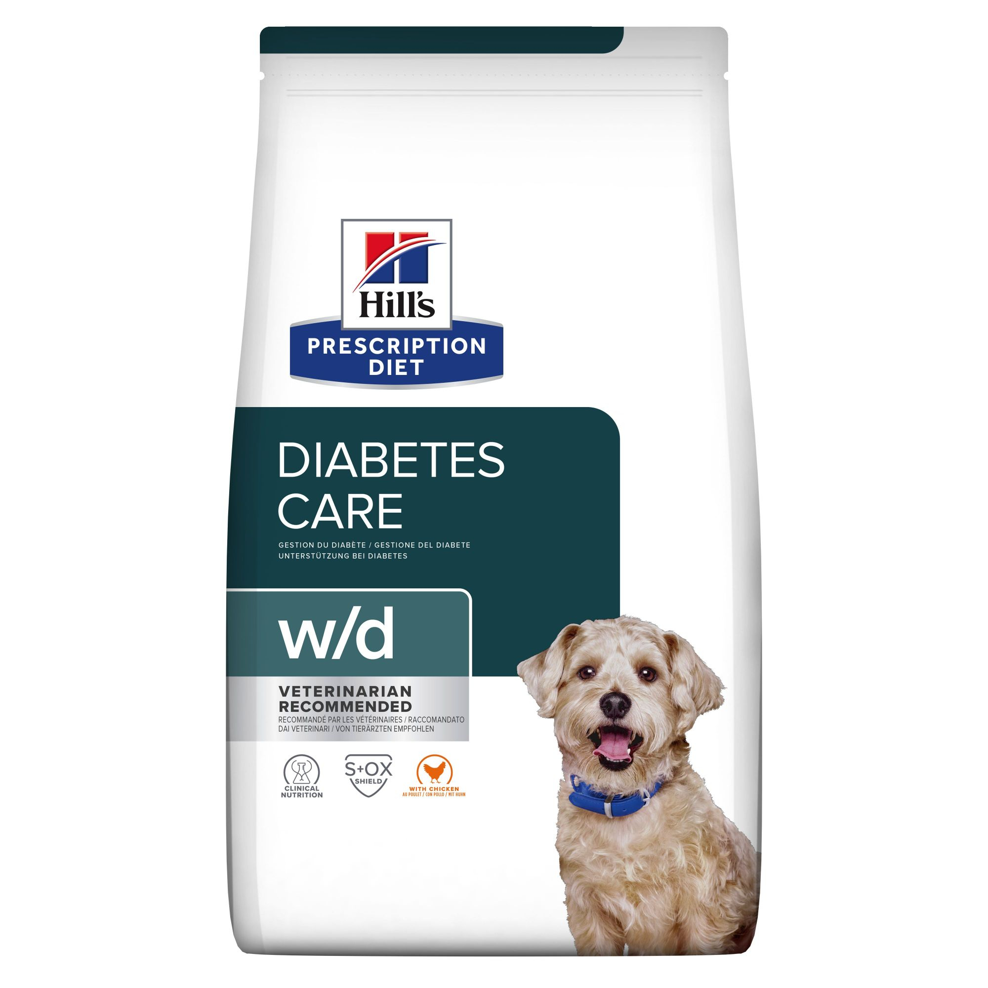 HILL'S Prescription Diet w/d Diabete Care pour chien adulte