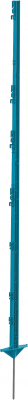 Piquet plastique Classic 156 cm, double pieds, bleu pétrole ou rose