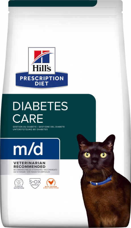 HILL'S Prescription Diet m/d Diabetes Ração para Gato de Frango