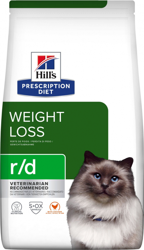 HILL'S Prescription Diet r/d Weight Loss - ração seca para gato de frango
