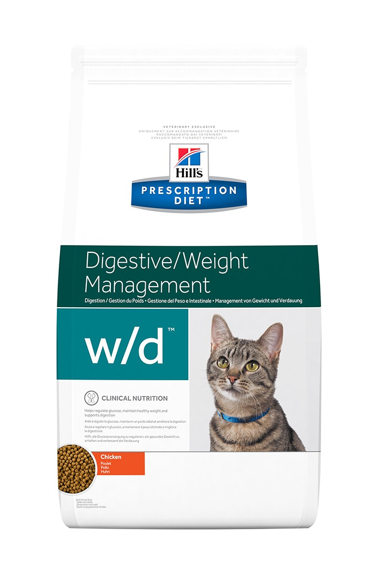 Hill S Prescription Diet W D Digestive Weight Management Pour Chat Adulte