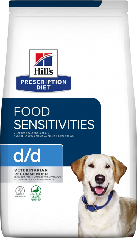 HILL'S Prescription Diet D/D Food Sensitivities Canard & Riz pour chien adulte